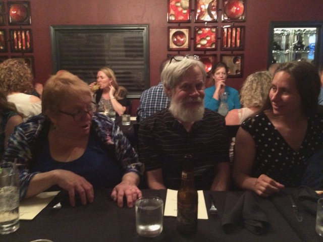 Dinner the Night Before - Ronnie, Bill, Lara