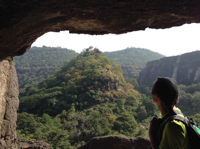 Temple in the middle of valley