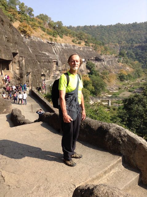 30 caves carbed into cliff