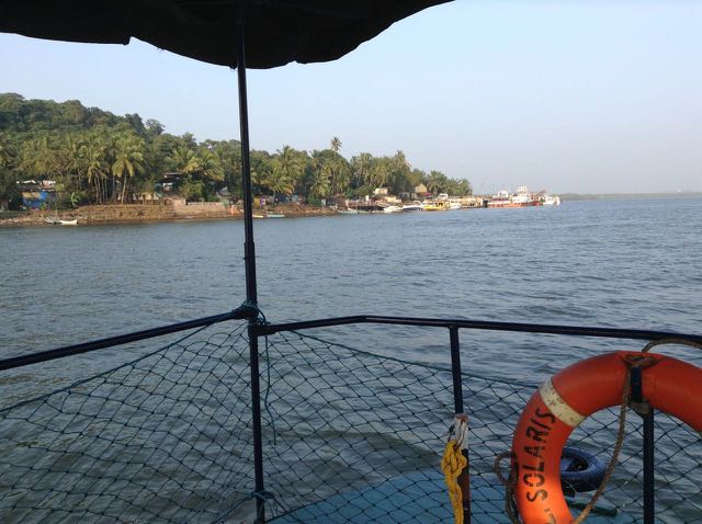 Boat trip up the river