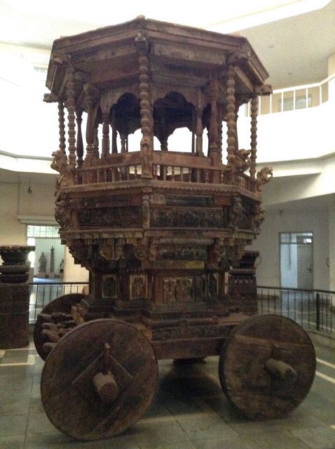 old carriage in Goa State Museum