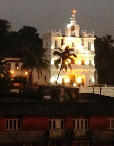 Cathedral from hotel room window