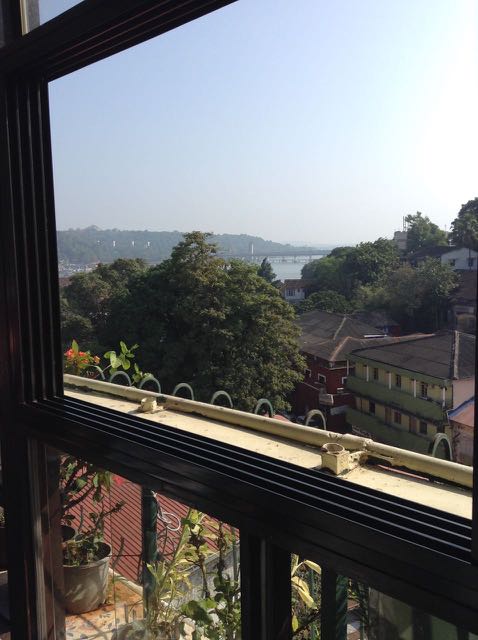 view from breakfast room