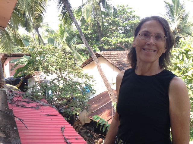 view from our balcony