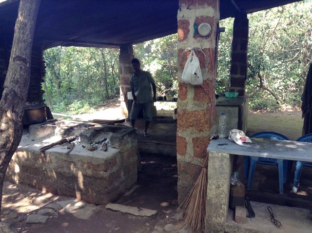 kitchen at Backwoods Camp