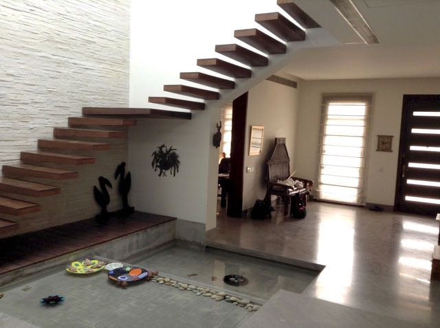 free floating stairs