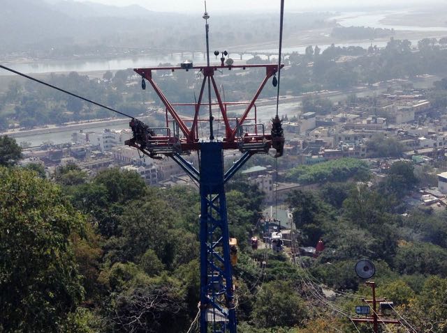 cable car to Manda Devi Temple
