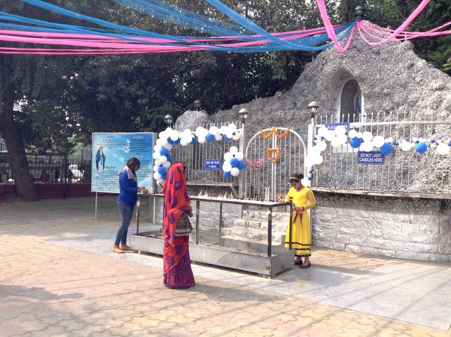 front yard of cathedral