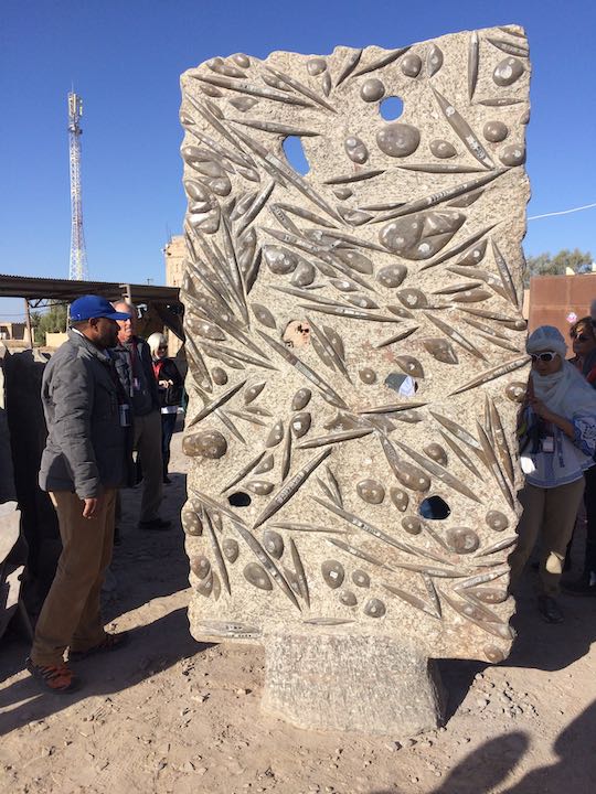 Erfoud: fossil factory