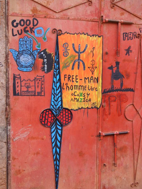 Free Man, symbol for the Berber people