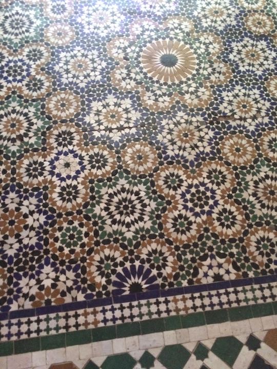 Marrakesh - Saadian tombs