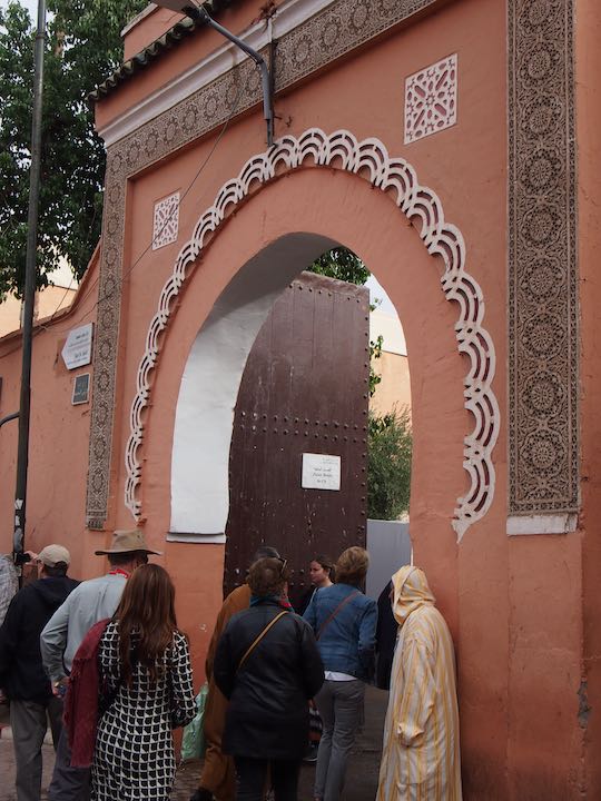 Marrakesh: Bahia Palace entrance