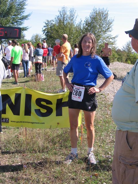 finished 8 miles...whew!